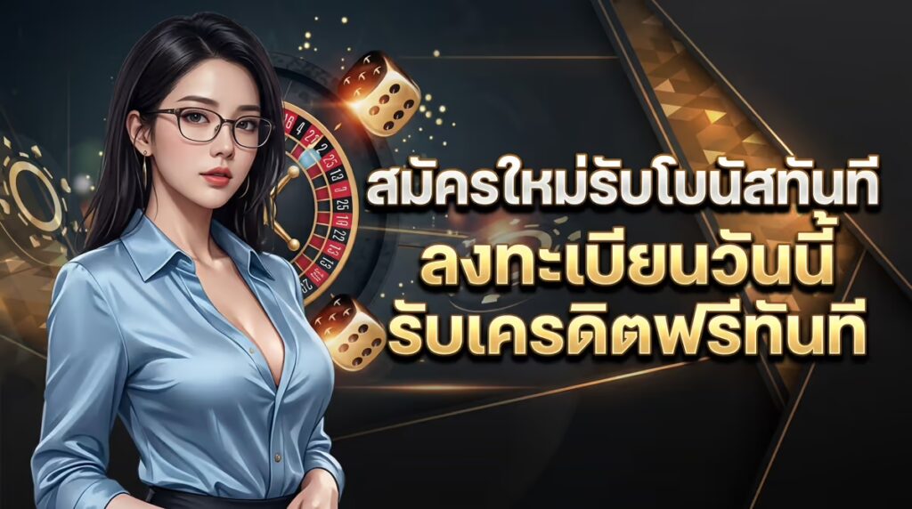 สมัครใหม่รับโบนัสทันที