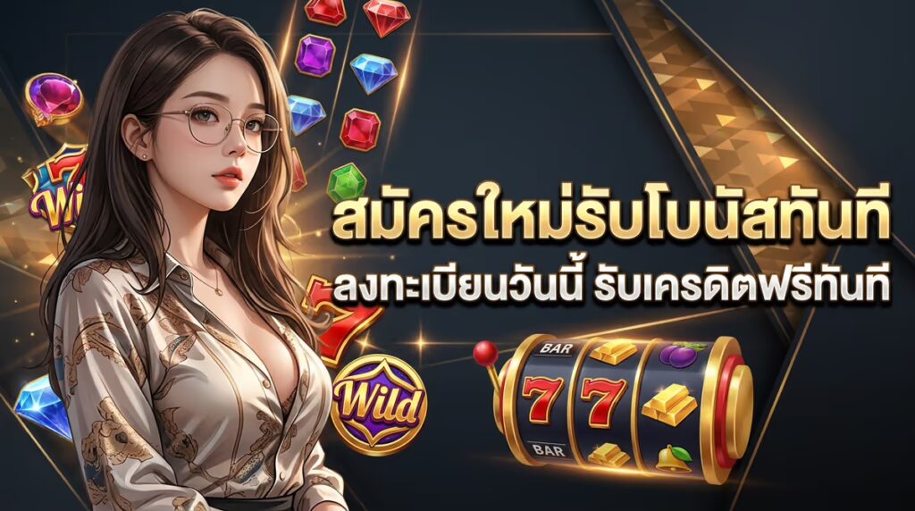 สมัครใหม่รับโบนัสทันที