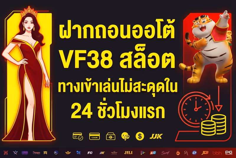 ฝากถอนออโต้ VF38 สล็อต ทางเข้าเล่นไม่สะดุดใน 24 ชั่วโมงแรก